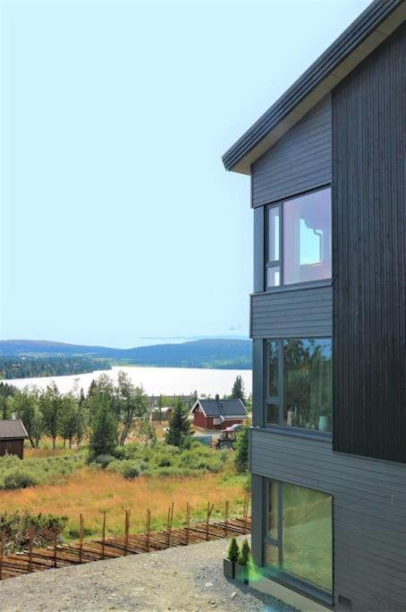 Leilighet Med Panoramautsikt Sjusjoen Innendors Parkering Εξωτερικό φωτογραφία