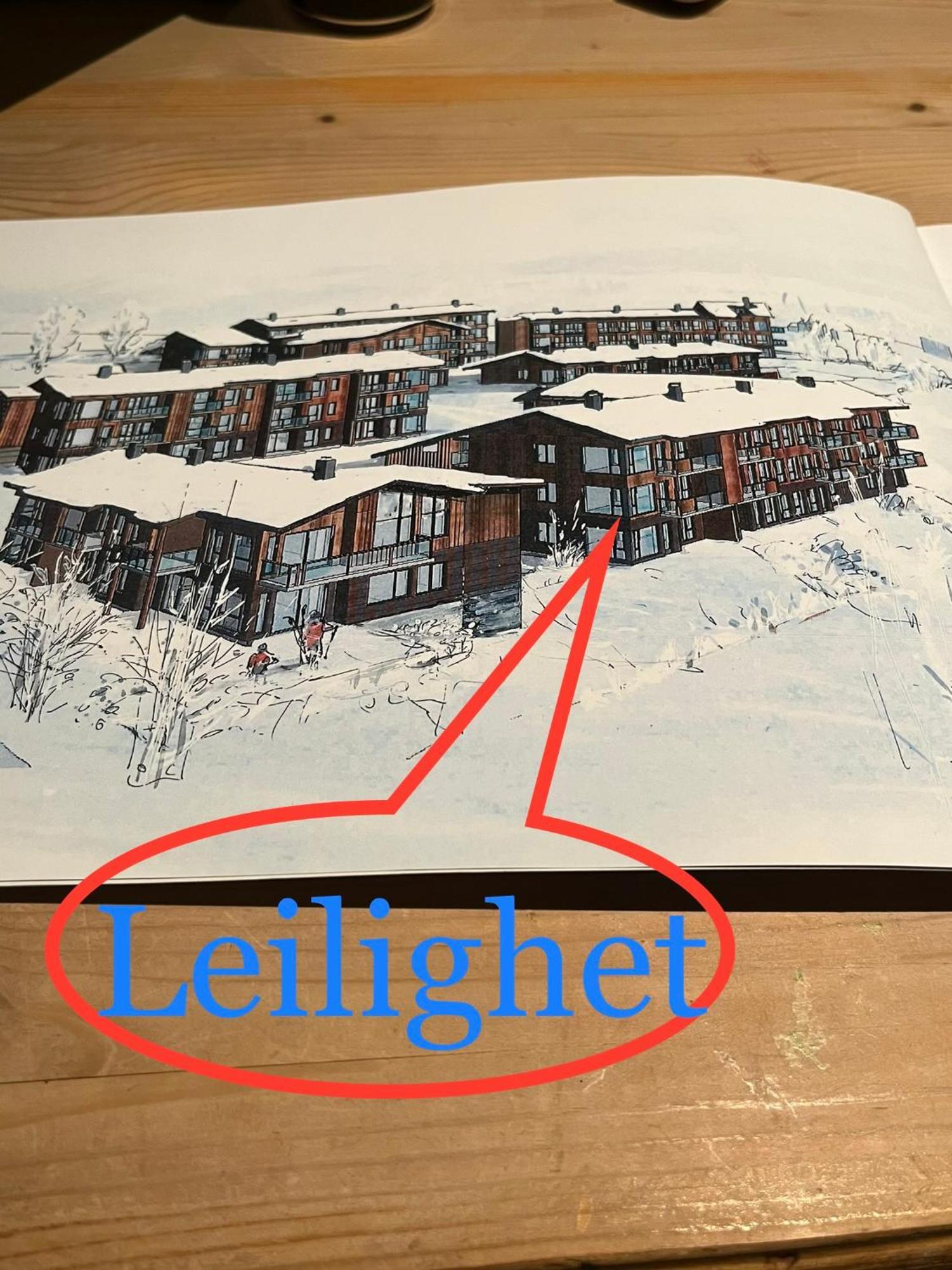 Leilighet Med Panoramautsikt Sjusjoen Innendors Parkering Εξωτερικό φωτογραφία